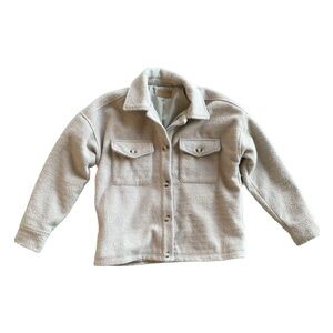 CRESCENT Shirt Jacket “Shacket” in Light Blue